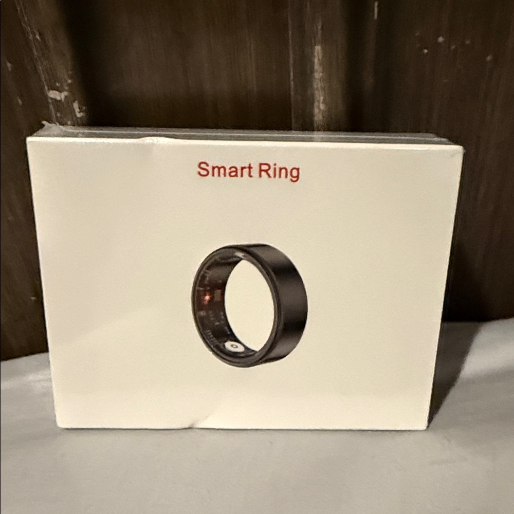 Smart Ring Black Wearable Ring - Smart Ring